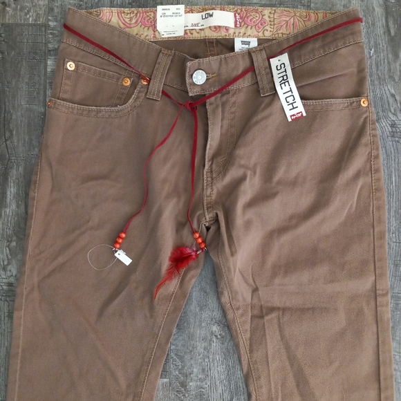 SALE!! Levis misses size 12 low rise cropped pants NWT - Picture 5 of 9